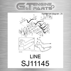 SJ11145 LINE fits JOHN DEERE (Surplus Open Box)