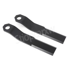 2X For Mower King Skidsteer Brush Hog Mower Rotary Grass Cutter Blades 10mm