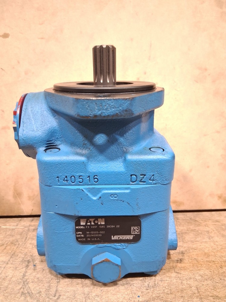 Eaton Vickers Hydraulic pump F3 V20F 1S8S 38C6H 22 14-12005-022 306913 11 spline
