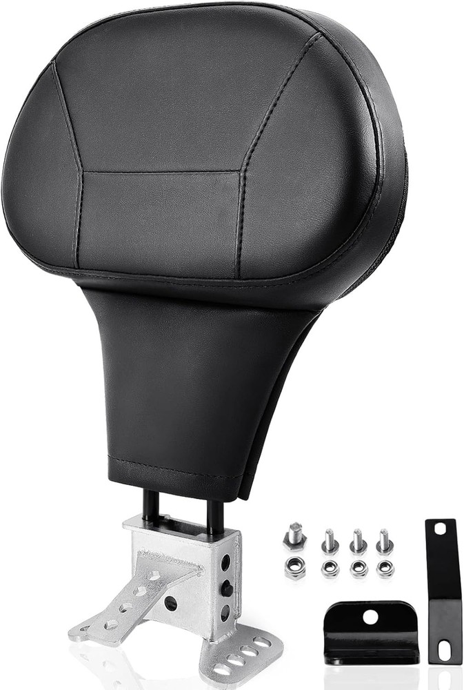 2009-2025 Adjustable Driver Rider Backrest compatible with Harley Davidson To…