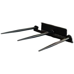 Heavy Duty 39.37 Inch Width Hay Spear Attachment For Skid Steer Loader Free Ship