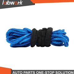 Labwork 5/16″x50′ Synthetic Winch Rope Line Recovery Cable 12000LBS W/Sheath US