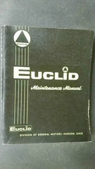 Euclid Maintenance Manual Division of General Motors Hudson Ohio