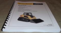 ASV SR-70 SR-80 COMPACT TRACK LOADER SKID STEER SERVICE SHOP REPAIR MANUAL BOOK