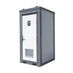 Bastone Portable Restroom Mobile Toilet Sink Jobsite Outdoor Bathroom 110V
