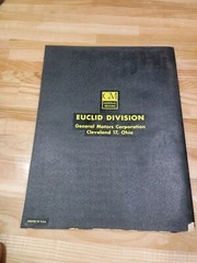 1959 Euclid Maintenance Manual General Motors Series C-6 Crawler Free Shipping