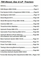 International Farmall 706 Tractor Service Manual Parts Catalog Repair Shop Book
