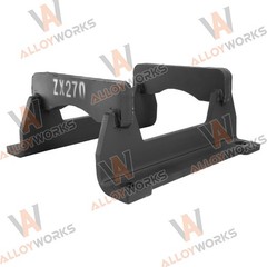 ALLOYWORKS Black Track Guide Guard Fits Hitachi Excavator ZX270
