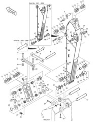 Rc348-76150 Bucket Bushing ,Steel Bearing ,Bush