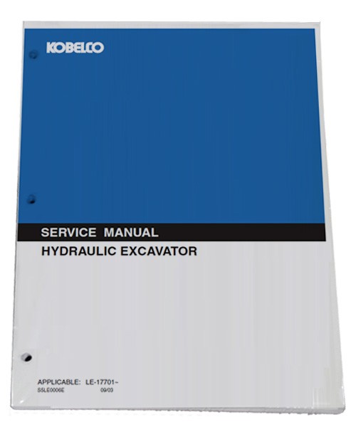 KOBELCO 235SRLC-2 Excavator Service Manual Repair Technical Shop Book