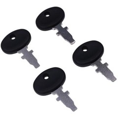 4Pcs Ignition Key TX10998 for Long Tractor 310 320 445 460 510 560 610 2360 2510