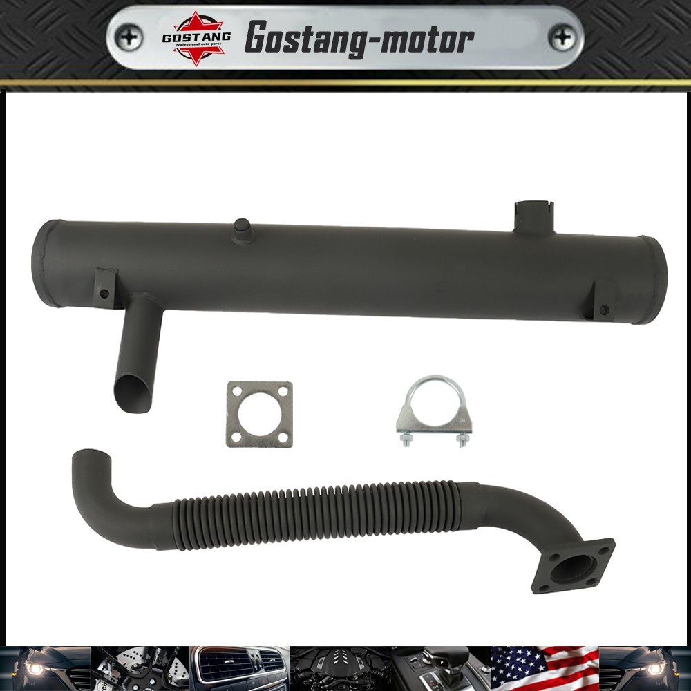 6514737 6569624 Muffler & Exhaust Pipe Fits For Bobcat 1600 642 643 645 742 743