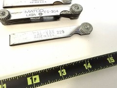 Machinist & Automotive Specialty Tools FEELER GAUGES- BLUE POINT MATCO CAL VAN++