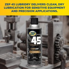 Zep 45 Lubridry Silicone Lubricant – 11 oz (Case of 12) – 678501 – Colorless,
