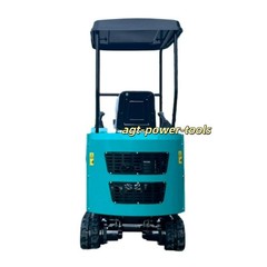 AGT H15R Mini Excavator Digger 13.5HP Gas RATO Engine Pilot Control System 1 Ton