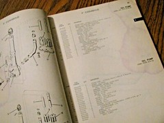Allis Chalmers Gleaner F FR FKS F-HY F Bagger F Navy Bean Combine Parts Catalog