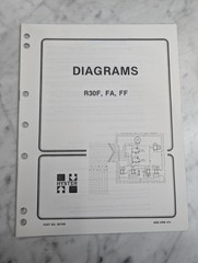 HYSTER ELECTRICAL & HYDRAULIC DIAGRAMS R30F R30FF R30FA FORKLIFT 897439 MANUAL