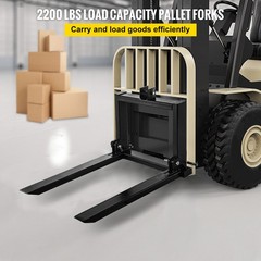 VEVOR 3 Points Hitch Pallet Fork 2200lbs Pallet Mover 1T Tractor Heavy Equipment