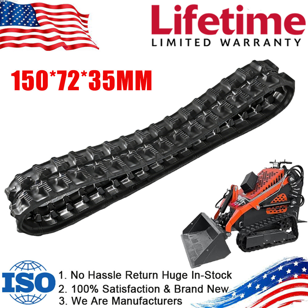 Heavy Duty Rubber Track 150x72x36 Fits for YSRT14 Mini Skid Steer Attachment New