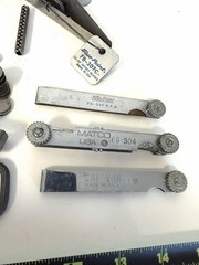 Machinist & Automotive Specialty Tools FEELER GAUGES- BLUE POINT MATCO CAL VAN++