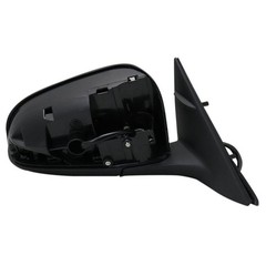 Door Mirror Power Heated Blind Spot Black Textured 3-Hole Toyota Camry