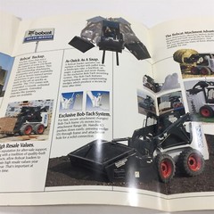 Genuine Original 1994 Bobcat 7753 LWB SSL Skid Steer Loaders Brochure B-1650