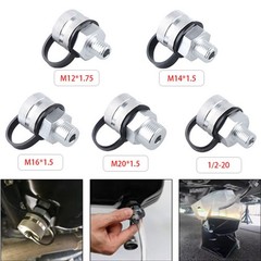 Quick Twist Oil Drain Valve with Pipe M12 M14 M16 M20 1/2-20 No Mess