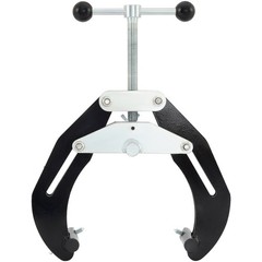 Pipe Clamp, 2 to 6 in, High Strength Ultra Clamp with Quick Acting Screws, Steel
