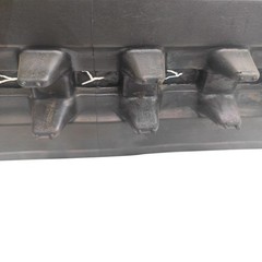 Rubber Track 180mm*72mm*37 Excavator Part Pattern Protrusions Toothed Blocks