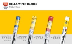 Hella 18 Inch Standard Wiper Blades Pack Of 2 All Season Front Windshield