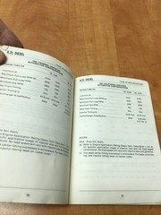 1985 Detroit Diesel Field Service Data Manual Book 6SE464 (46 pages) Pocket size