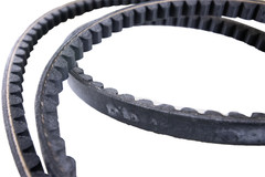 Raw edge cogged belt, 7/8″ x 43″, RPF7410
