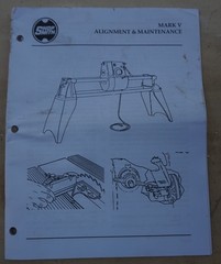 Shopsmith Mark V Alignment & Maintenance Manual, Great Shape!