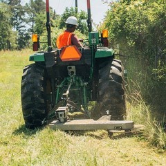 Titan Attachments 3 Point Trimmer Lawn Mower Attachment, Fits Cat 1 Tractors