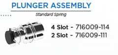716009-114 CapstanAG 4-Slot Standard Spring Plunger Assembly
