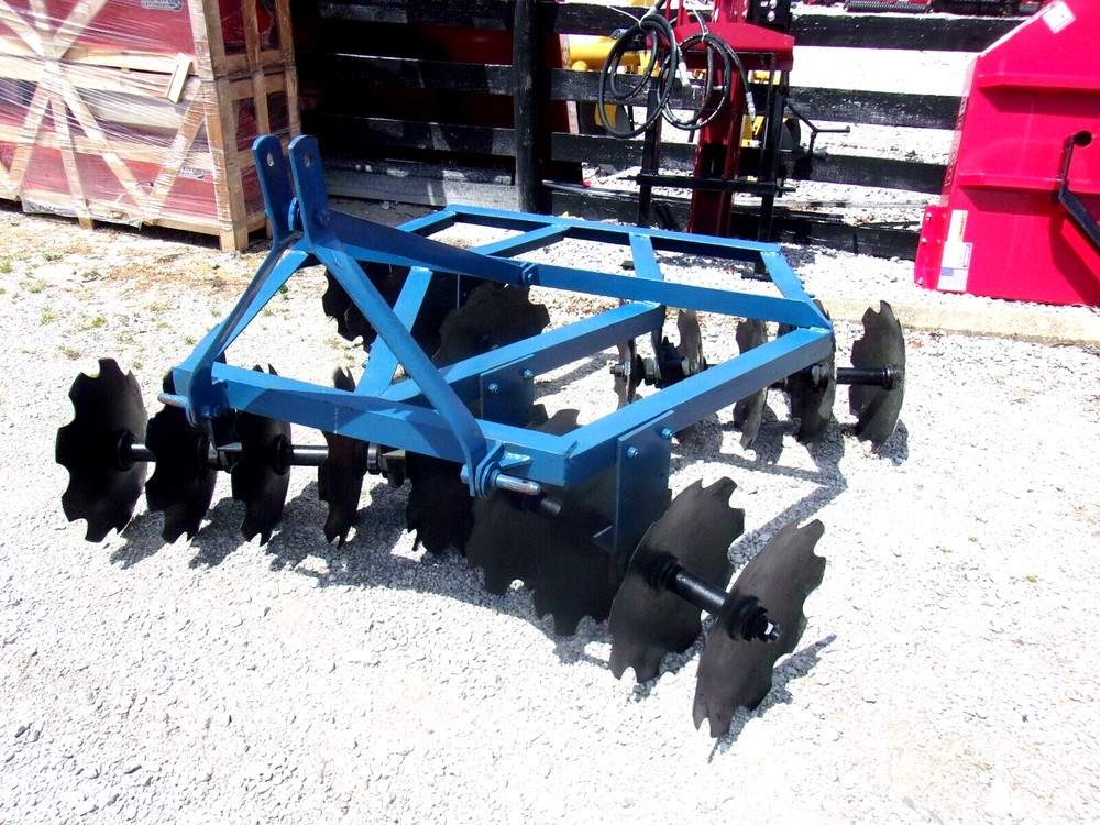 Used Tractor Supply 6ft. 3 pt. Lift Disc Harrow(FREE 1000 MILE SHIPPING FROM KY)