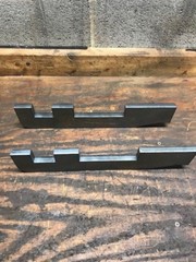 Skid steer Bobcat style Quick attach Lower mount 3/8″ thick Bucket attachment NP