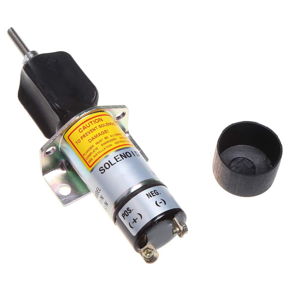 12V Stop Solenoid 1504-12C2U1B1S1 for Synchro Start Kubota DF-750 Choke Solenoid