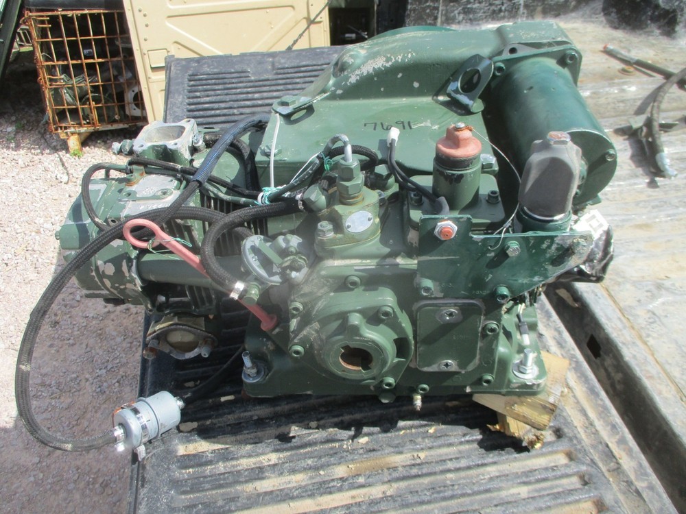NOS Farymann Diesel Engine Model 43F430, 9.8kw, Type S008, Handling Damage