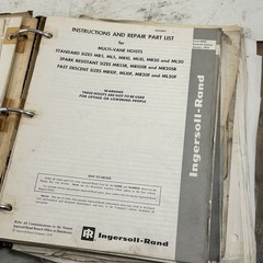 Vintage GM Factory Maintenance Repair Manual Gleco Ingersoll Rand Snap-on