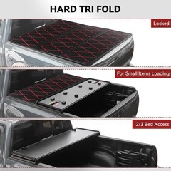 Truck Bed Cover Fit for Toyota Tacoma 2024-2026 5FT Bed