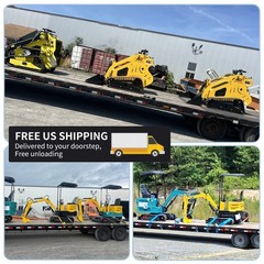 Mini Skid Steer Loader24hp Hydraulic System Electric Start 2026New Free ship