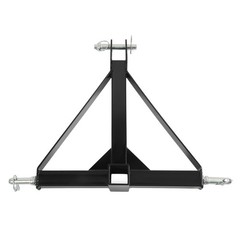 3 Point 2 Receiver Trailer Hitch Category 1 Tractor Tow Hitch Drawbar Adapter