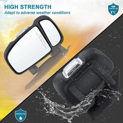 Right Passenger Side Mirror Compatible with 2014-2025 Ram Promaster 1500/2500/3
