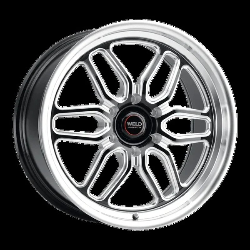 Weld Racing 20×7 Laguna 6 Drag 6×139.7 ET13 BS4.50 Gloss BLK MIL DIA 106.1