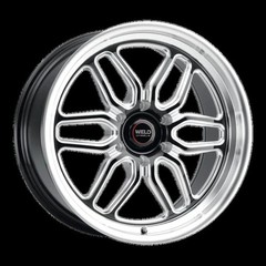 Weld Racing 20×7 Laguna 6 Drag 6×139.7 ET13 BS4.50 Gloss BLK MIL DIA 106.1