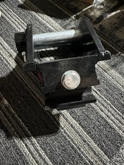 Excavator Quick Coupler Attachment Bracket, Universal Fit, 4 in Width