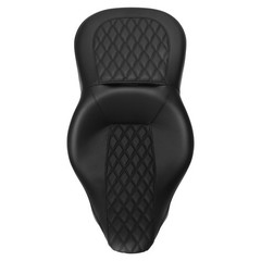 2-Up Rider Passenger Seat for Road King Street Glide 2009-2023 Black