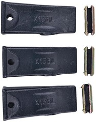 3PCS Bucket Teeth-Roll Pins X156L TX156 Heavy Duty for Backhoe Loader &Excavator