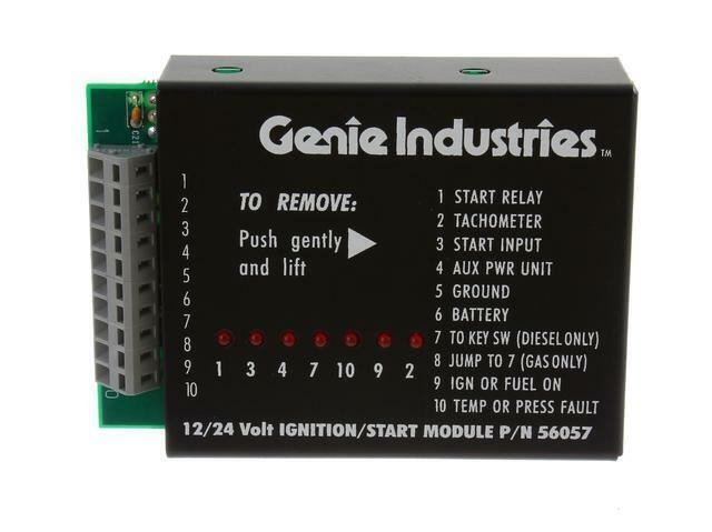 Genie Part # 56057GT,IGNITION START MODULE,12/24V